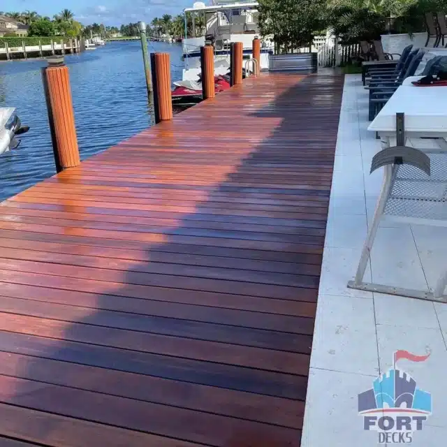 wood dock contractors near me